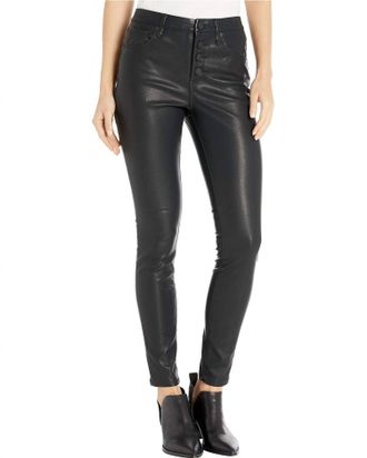 Blank NYC Great Jones Faux Leather Skinny Pants In Daddy Soda