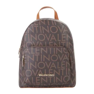 Mario Valentino Backpacks, female, Brown, Size: ONE SIZE Regina Re Backpack Brown/Natural