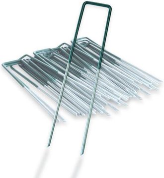 OEM Ganchos De Fijaci&oacute;n Tuserxln Para C&eacute;sped Artificial Y Tela Antihierbas, 3 X 15 Cm, 100 Unidades