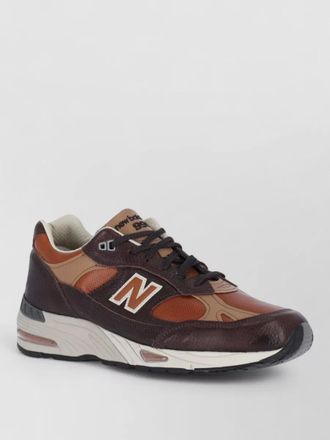 New Balance low top sneakers contrast panels rubber outsole