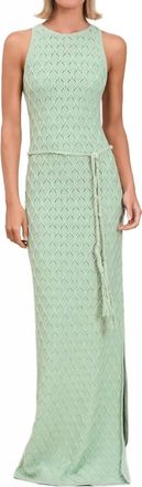Devon Windsor Nova Maxi Dress In Spearmint