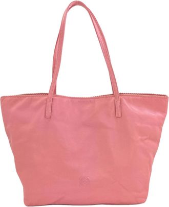 Loewe Pink Nappa Leather Tote Bag (Pre-Owned)