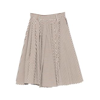 Brunello Cucinelli Geplooide A-lijn midirok - Dames - Rokken - Veelkleurig - Maat: M