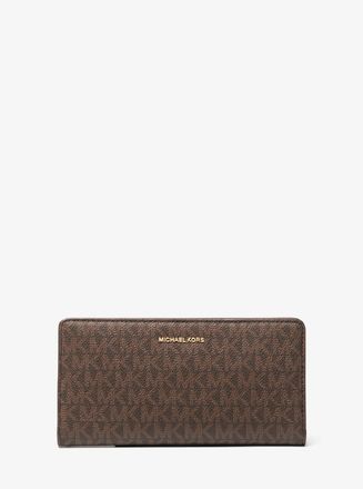 Michael Kors Bryant Large Signature Logo Snap-Front Wallet