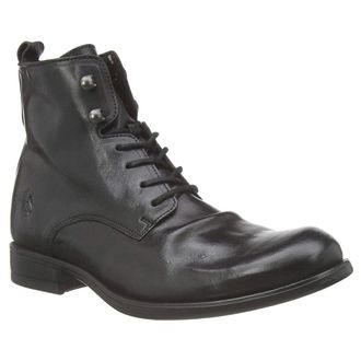 FLY London MYKE660FLY Leather Mens Ankle Boots - Black - Size:UK 10