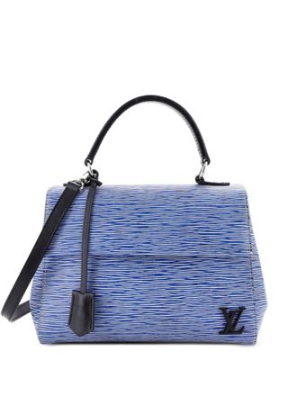 Louis Vuitton Cluny Top Handle Bag Epi Leather BB satchel - Blu