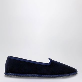 Vibi Venezia Friulane in blue velvet