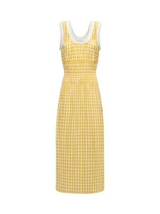C&acirc;llas Milano FEDERICA Tank dress in Yellow at Nordstrom, Size 46