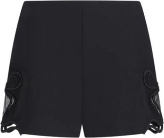 Blumarine Shorts Cady Tecnico - Dames - Korte Broeken - Zwart - M - Korte Broeken