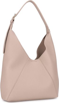 Mali + Lili Peyton Medium Faux Leather Hobo Bag in Sand at Nordstrom Rack
