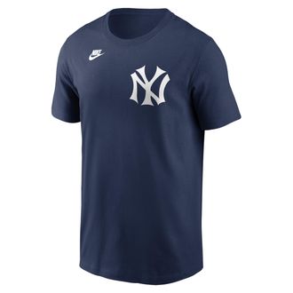Nike Lou Gehrig New York Yankees Cooperstown Fuse Nike Mens MLB T-Shirt in Blue | N19944BQBN-0M4