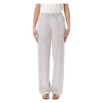 Loulou Studio Straight Trousers, female, Blue, Size: XS Cisco Trousers