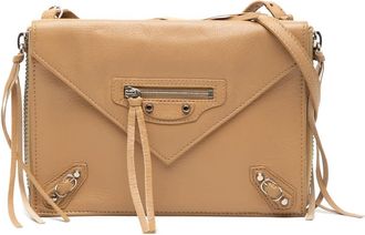 Balenciaga Pre-owned Balenciaga XS Leather Papier Triple Zip Around Crossbody Ladies L4GUOR9ILAJJCE50