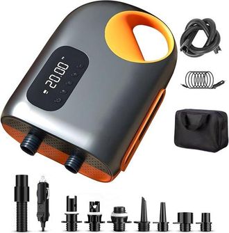 OEM Bomba El&eacute;ctrica - 20 Psi - 18000 Mah - Potente Bomba Para Tablas De Paddle Surf, Kayaks Y Colchones De Aire