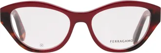 Ferragamo Demo Butterfly Ladies Eyeglasses SF3011 654 53
