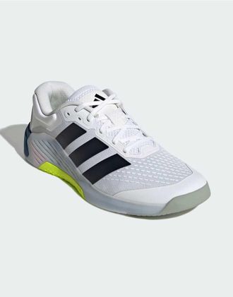 adidas Dropset 4 - Scarpe da allenamento bianche e nere-Bianco