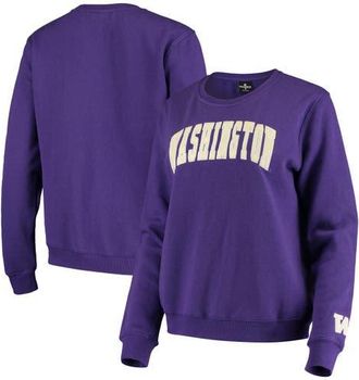 Colosseum Womens Colosseum Purple Washington Huskies Campanile Pullover Sweatshirt at Nordstrom, Size Xx-Large