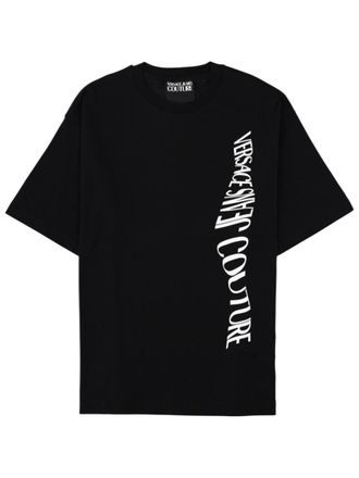Versace Jeans Couture Black Crew Neck T-Shirt
