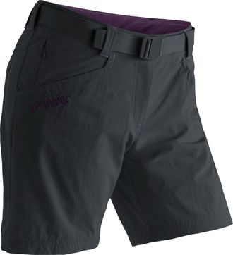 Maier Sports Funktionsshorts MAIER SPORTS Lulaka Shorts, Damen, Gr. 34, Normalgr&ouml;ssen, schwarz, 90% Polyamid, 10% Elasthan, Hosen Funktionsshorts, Damen Shorts, ku