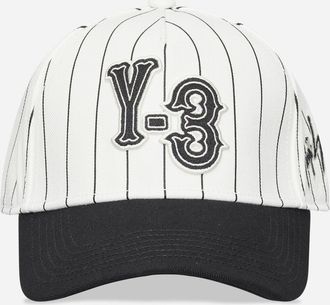 adidas Y-3 Pinstripe Cap Chalk White
