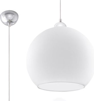 OEM L&aacute;mpara Colgante Dremo 1 E27 Blanca Lumilo 02.225.56
