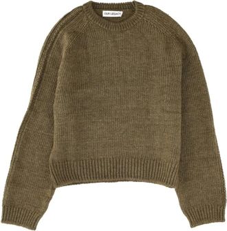 Our Legacy Jersey Cuello Redondo True - Knitwear - Hombre - Verde - L