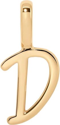 Made by Mary Script Initial Charm Gold Vermeil in Gold Vermeil Initial D at Nordstrom