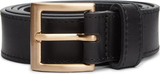 Tommy Hilfiger Lederg&uuml;rtel TOMMY HILFIGER TH SOHO 3.0 cm breit, Herren, Gr. 11,5, schwarz, Rindsleder, G&uuml;rtel Lederg&uuml;rtel