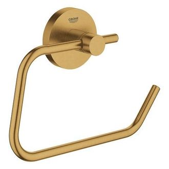 GROHE Essentials Dispensador De Papel De Pared Met&aacute;lico Con Fijaciones Ocultas, Cool Sunrise Cepillado (40689gn1) - Grohe