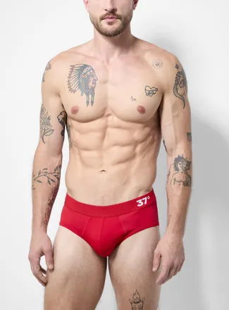 Le 31 Mens Sporty microfibre brief Retransformed polyester