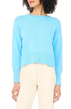 Vince Camuto Roll Neck Sweater in Blue at Nordstrom, Size X-Small