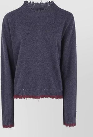 Uma Wang cashmere long sleeve sweatshirt