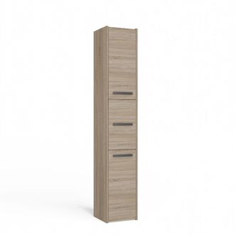 OEM Mueble De Ba&ntilde;o Moderno Sonoma Oak - 3 Puertas, Universal, Funcional, Fabricaci&oacute;n Polaca