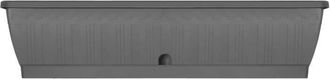 OEM Jardini&egrave;re - Garden Id Terraflor - Antracita 80 Cm - Solidez - Reserva De Agua - Reciclado Y 100% Reciclable - Volumen Para Plantas