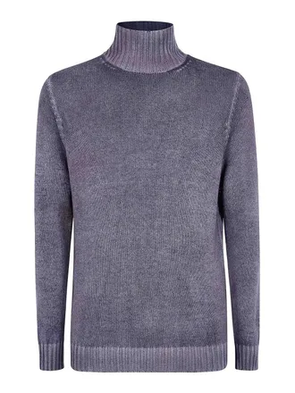Avant Toi Cashmere And Wool High Neck Pullover