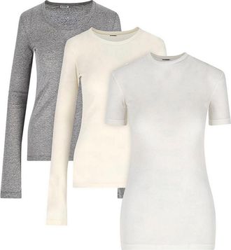 Jil Sander Set Top In Cotone