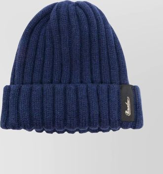 Borsalino ribbed wool beanie