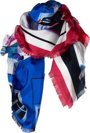 Chanel Pre-owned Womens Havana scarf - Multicolour Cotton - One Size