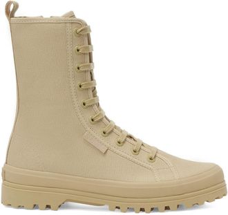 Superga Unisex Womens/Ladies 2641 Alpina High Tops (Total Beige/Almond) - Size UK 3.5