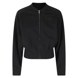 Maison Margiela Sweatjack - Dames - Jassen - Zwart - Maat: S Katoen