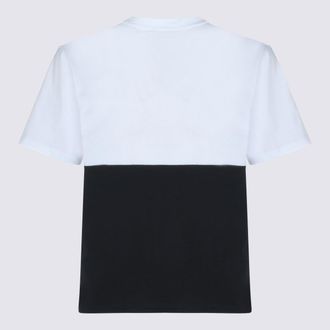 K-Way Mens T-Shirts And Polos Blue Depth-White _100 % Co