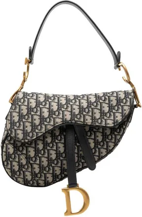 Dior Pre-owned Dior Oblique Canvas Saddle Bag Ladies PBGTC3J36FHZ8NNU
