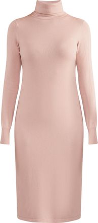 Usha Midi gebreide jurk lynnea Dames oud roze