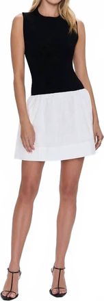Pistola Denim Adrienne Mini Dress In Black