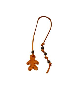 Henry Beguelin Womens Little Men Bag Charms In Orange