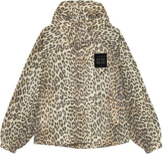 Ganni Flyweight Nylon Jacket - Dames - Zomerjassen - Veelkleurig - L/Xl - Nylon - Jassen