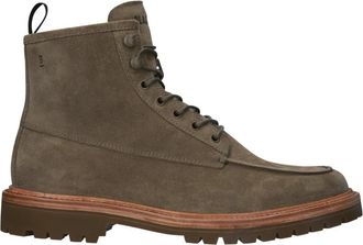 Blackstone Gastown Boaz - Heren - Veterlaarzen - Groen - 40 EU - Leer - Schoenen