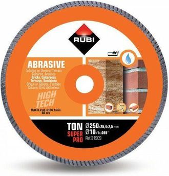 Rubi 31909 Ton-250 Superpro Disco Diamante Material Abrasivo Turbo - Ref: 31909