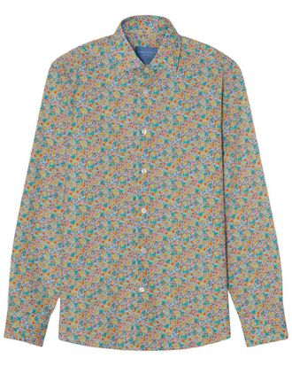 Robert Talbott Reynolds Spring Floral Print Shirt