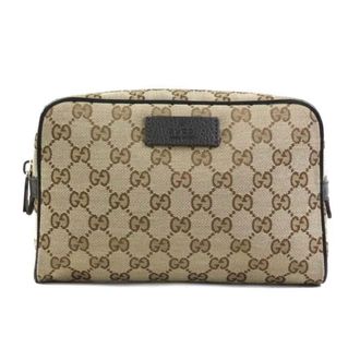 Gucci Brown Gg Canvas Fanny Pack Sling Bag (Pre-Owned)